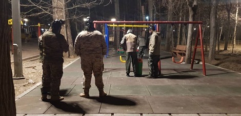 حرکت جهادی بسیجیان ناحیه مقاومت بسیج جماران