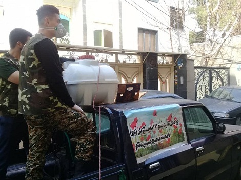 حرکت جهادی بسیجیان ناحیه مقاومت بسیج حبیب بن مظاهر