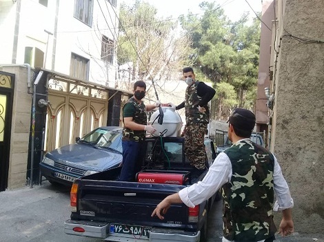 حرکت جهادی بسیجیان ناحیه مقاومت بسیج حبیب بن مظاهر