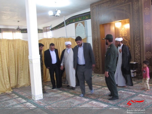 با همت بسیج افتتاح طرح پروژه محرومیت زدایی در شهرستان فاریاب