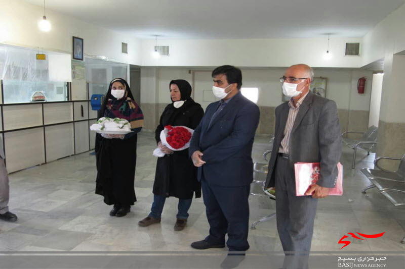 دیدار بخشدار و شورای اسلامی بخش جوکار با کادر درمانگاه ازندریان
