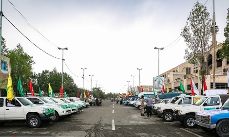 رزمایش همدلی و کمک مؤمنانه در مصلای تهران