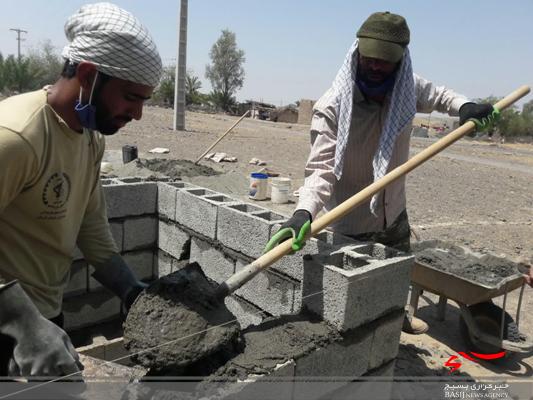 حضور فرمانده ناحیه سپاه فاریاب در اردوهای جهادی