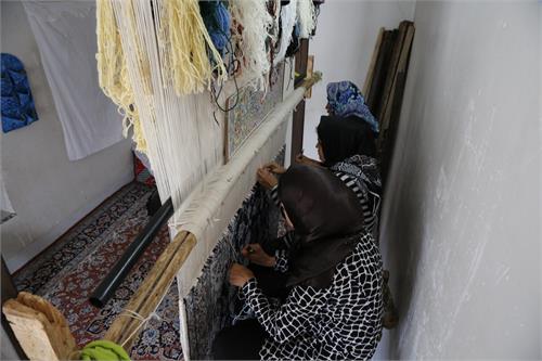 افسون نگاره‌ها بر قلب فرش اصیل ایرانی در سرکویر استان سمنان