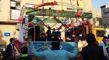 کاروان شادی به مناسبت ولادت امام رضا (ع)