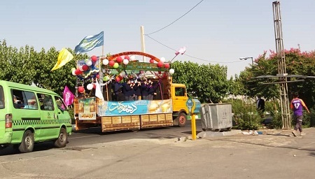 کاروان شادی به مناسبت ولادت امام رضا (ع)