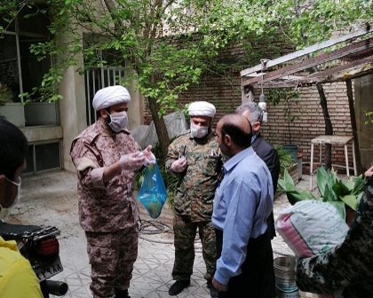 حرکات جهادی تیپ دوم آل محمد در این روزهای کرونایی