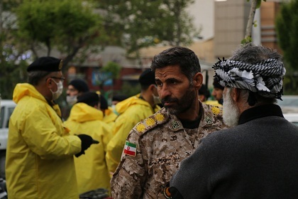 حرکات جهادی تیپ دوم آل محمد در این روزهای کرونایی