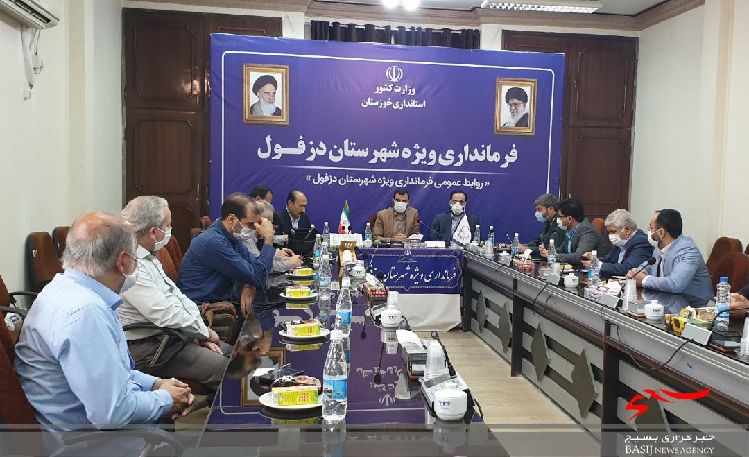 بازدید مسئول سازمان بسیج جامعه پزشکی کشور از وضعیت استان خوزستان