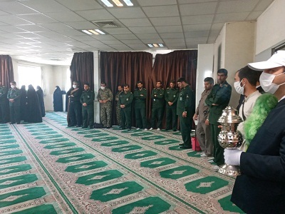 دیدار خدام حرم مطهر رضوی از ناحیه مقاومت بسیج کربلا
