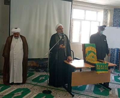 دیدار خدام حرم مطهر رضوی از ناحیه مقاومت بسیج کربلا