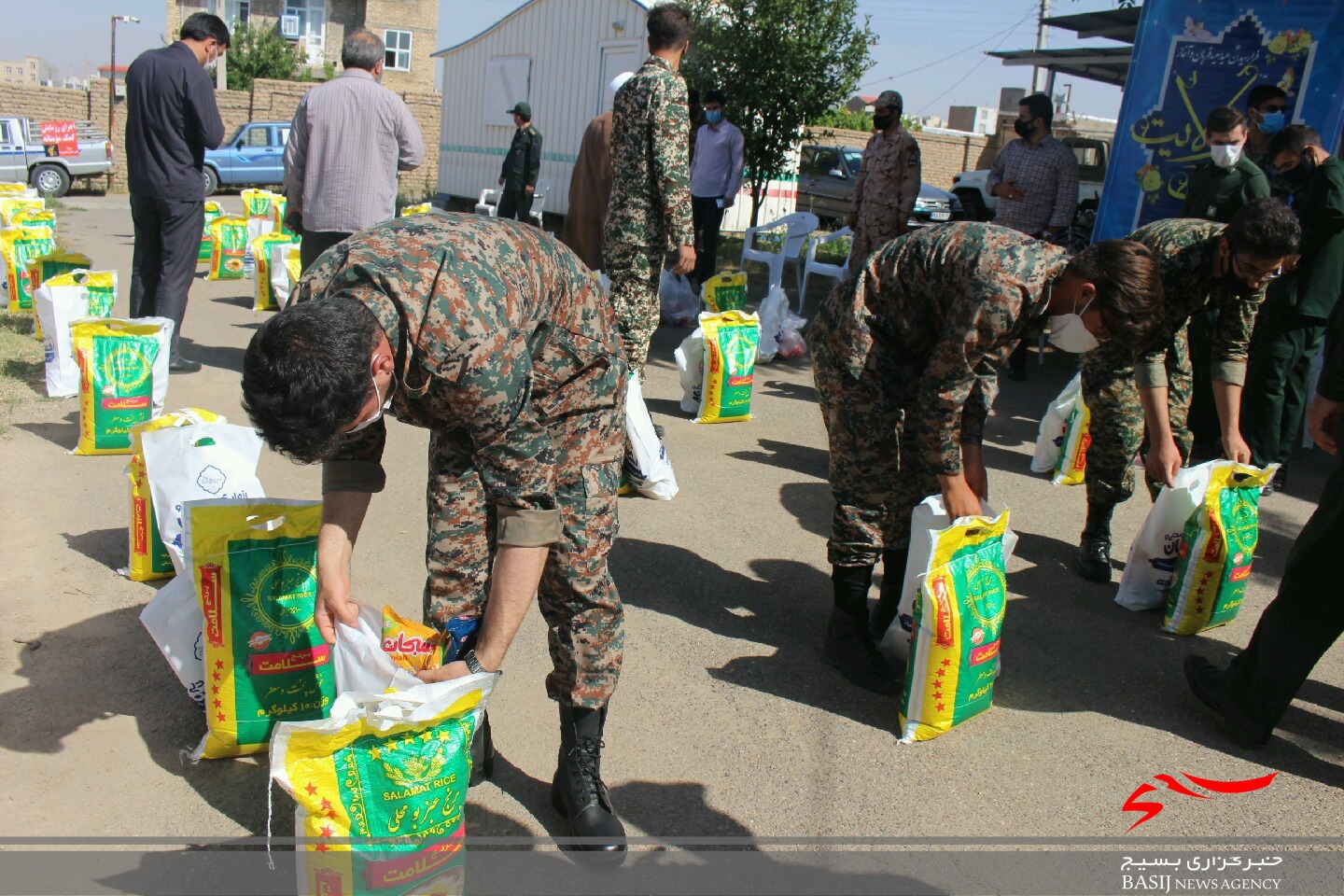 آغاز مرحله دوم رزمایش کمک مومنانه در شهرستان ایجرود به روایت تصویر