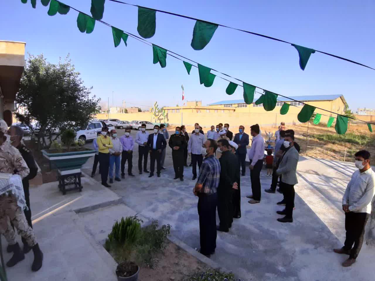 افتتاح حسینیه شهید طیب کرمی در شهرستان ابهر