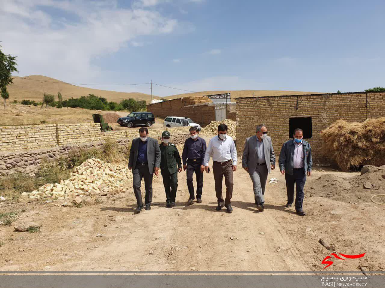 ساخت خانه محروم توسط گروه جهادی شهید فیروزی شهرستان ابهر