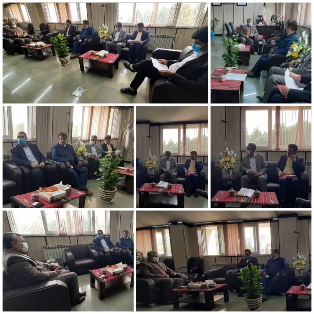 دیدار و گفتگو مدیرکل منابع طبیعی و آبخیزداری استان با فرماندار ویژه شاهرود