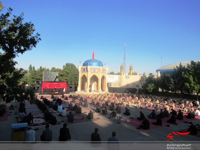 برگزاری مراسم عزاداری روز دوم محرم در سپاه انصارالمهدی (عج)استان زنجان