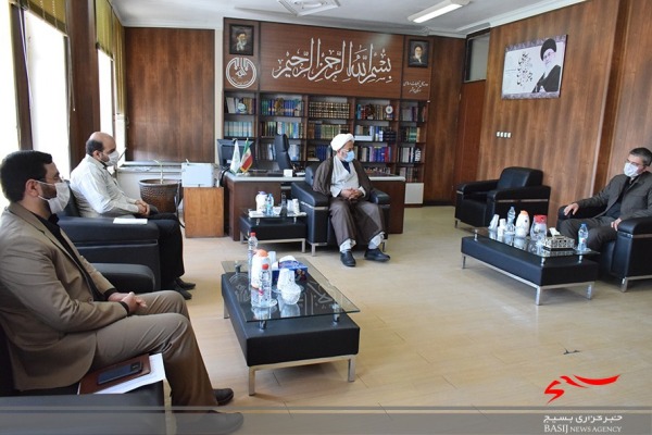 نشست نماینده دشتستان در مجلس شورای اسلامی با مدیرکل تبلیغات اسلامی بوشهر