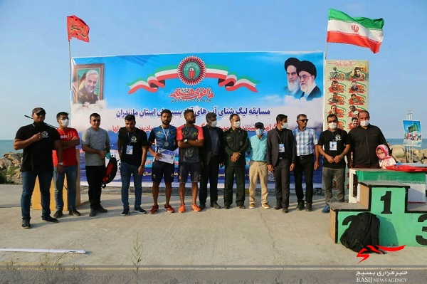 برگزاری اولین دوره مسابقات لیگ شنای بسیجیان در نوشهر