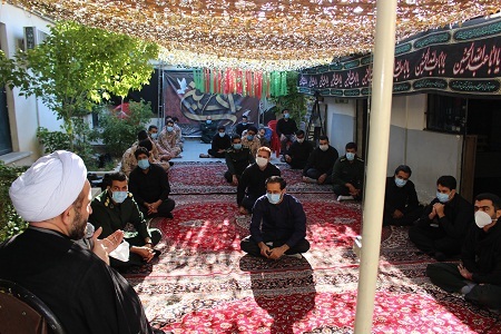 برگزاری مراسم عزاداری سالار شهیدان در ناحیه الغدیر