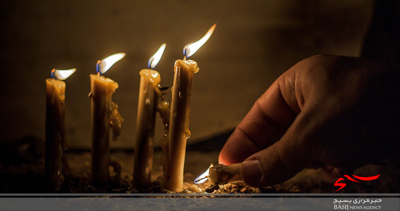 شمع گردانی در تاسوعای حسینی