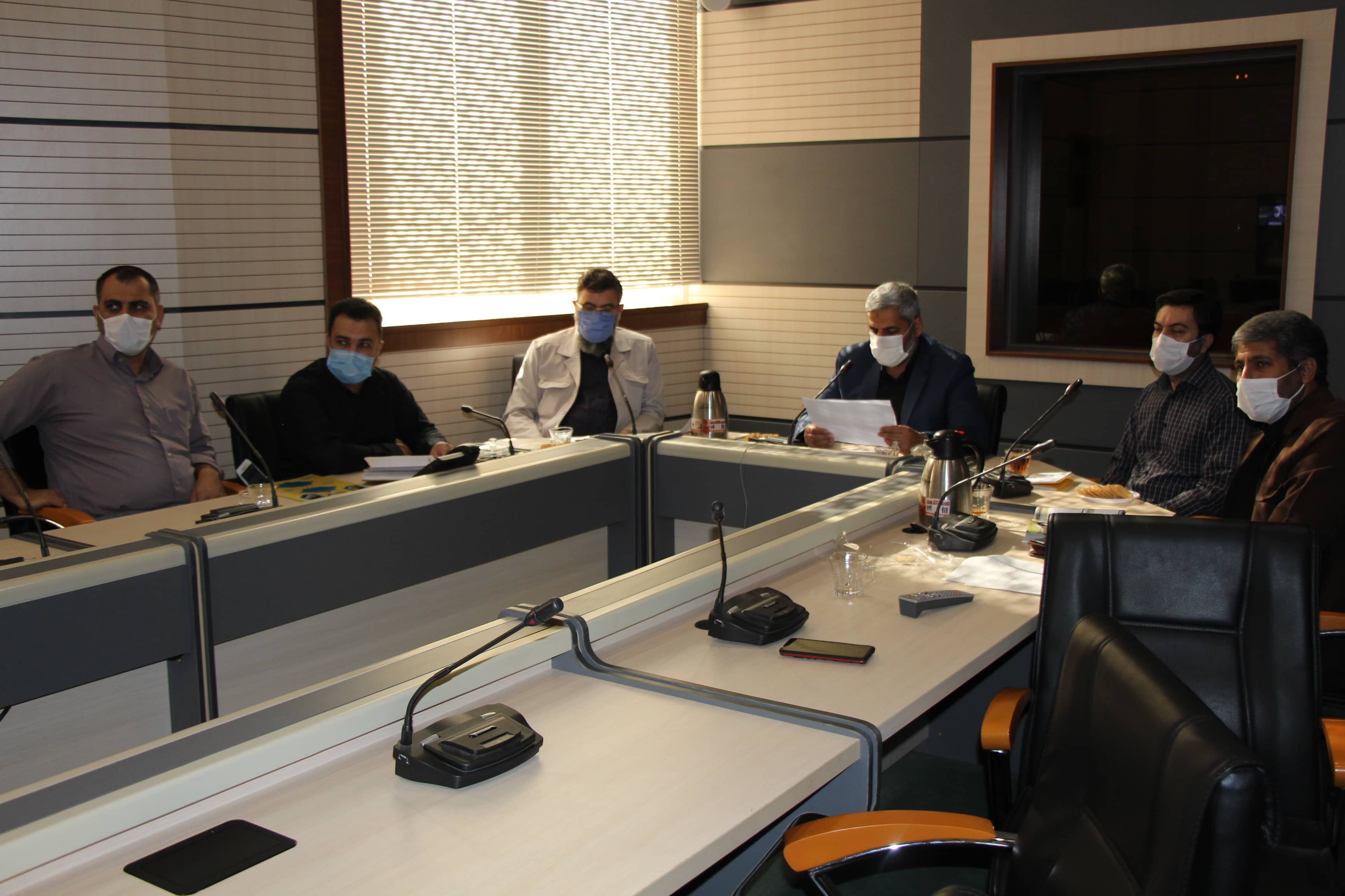 برگزاری جلسه ی ارتباط تصویری ریاست سازمان بسیج حقوق دانان با مسئولین استان ها