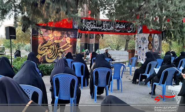 برگزاری مراسم اربعین حسینی در جوار شهید گمنام دانشکده شهید مفتح شورین