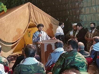 افتتاحیه هفته دفاع مقدس در ناحیه الغدیر
