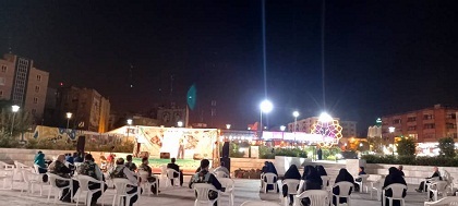 نمایشگاه یاد یاران در میدان شهدای هفتم تیر