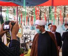 بازدید جانشین سازمان بسیج اساتید، طلاب و روحانیون کشور از غرفه نمایندگی ولی فقیه در سپاه
