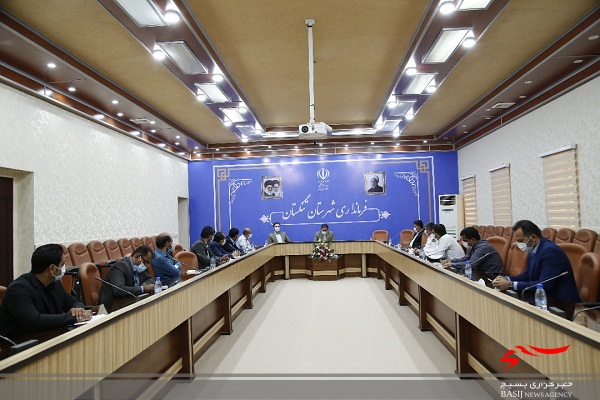 برگزاری جلسه شورای ترافیک درشهرستان تنگستان