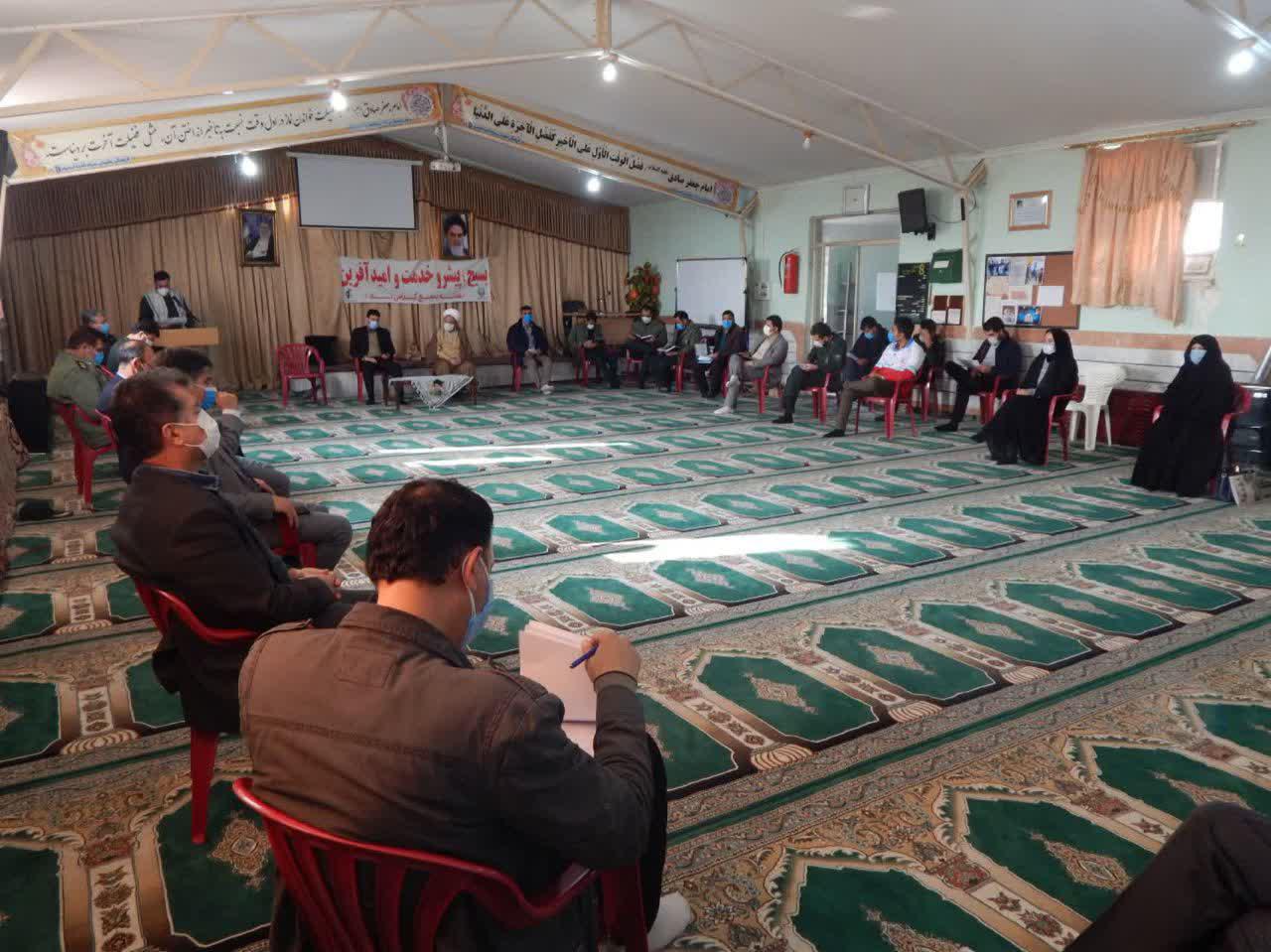 جلسه ستاد گرامیداشت هفته بسیج درشهرستان ایجرود برگزار شد