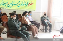 نشست صمیمی خبرنگاران افتخاری ناحیه بسیج امام حسن مجتبی(ع)