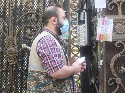 طرح مبارزه با ویروس کرونا با همکاری مرکز بهداشت منطقه ۵