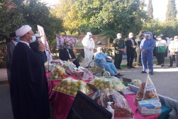 تقدیر از کادر درمان بیمارستان پیمانیه جهرم در هفته بسیج