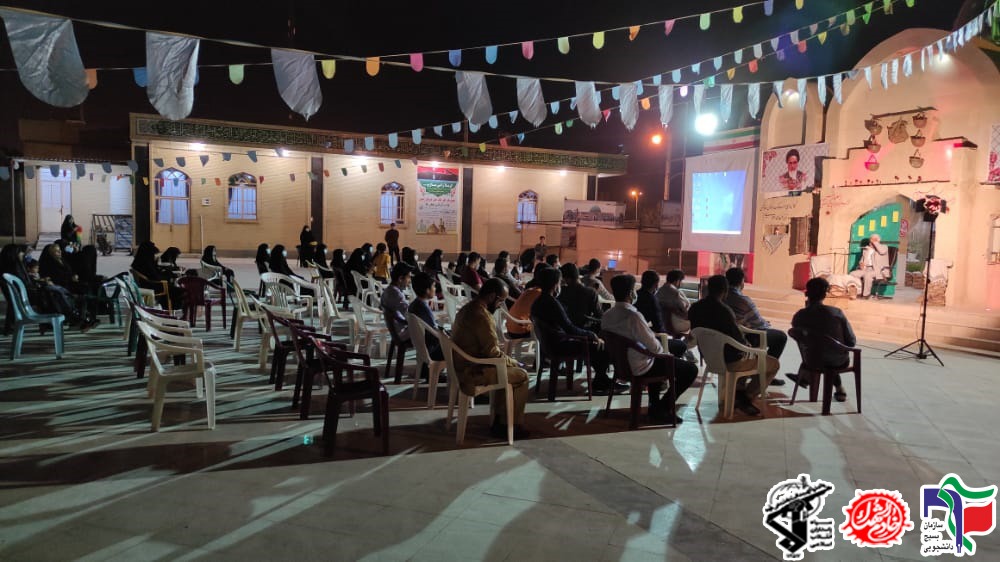برگزاری مراسم شبهای بهاری با شهدا در شهرستان کنگان