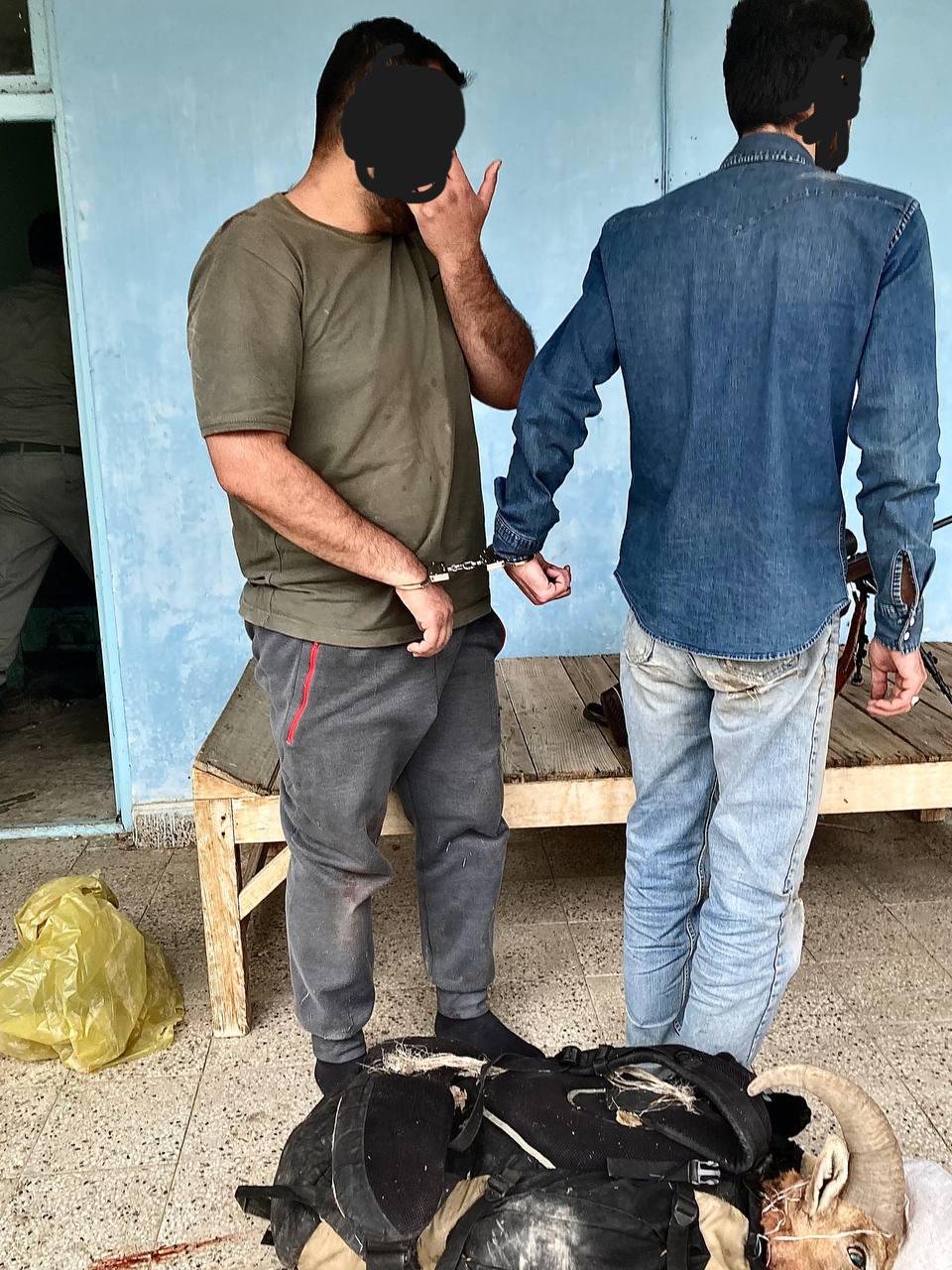 دستگیری دو شکارچی در منطقه مجن شاهرود