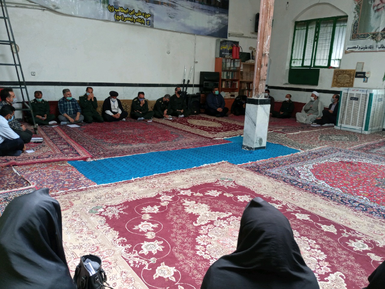 برگزاری جلسه قرارگاه شهید شاطری محلات اسلامی شاهرود