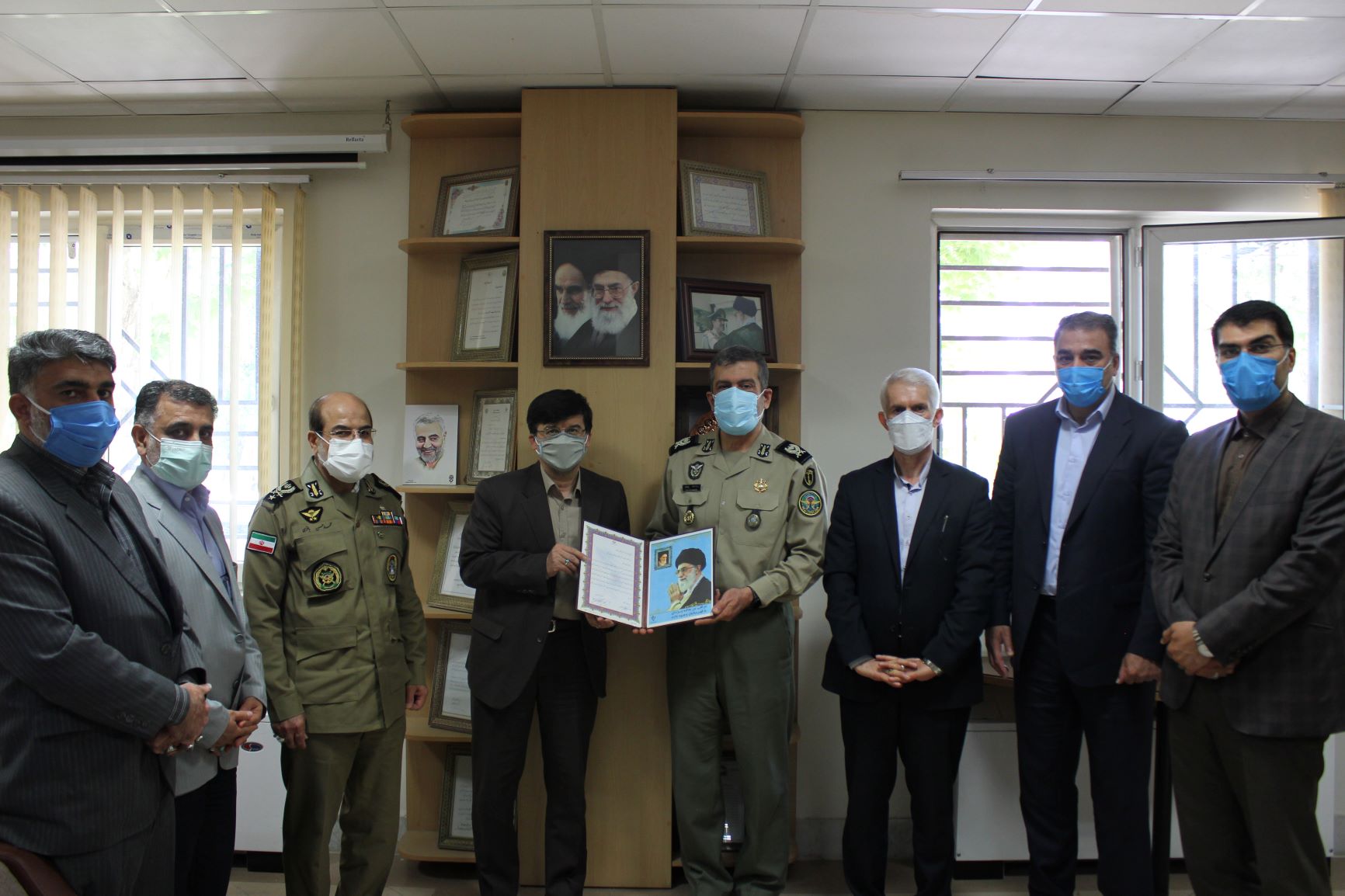 دیدار با فرماندهان ارتش جمهوری اسلامی ایران در عرصه ورزش