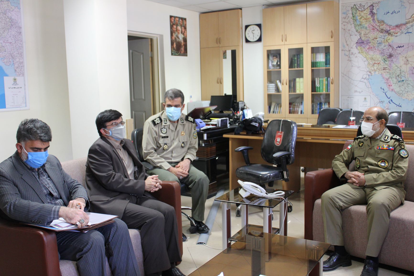 دیدار با فرماندهان ارتش جمهوری اسلامی ایران در عرصه ورزش