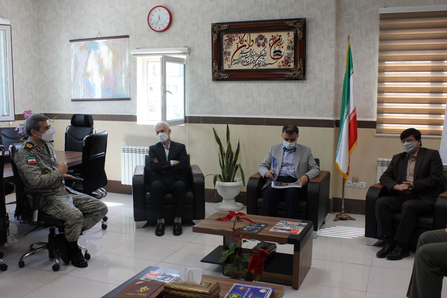 دیدار مدیران ورزش کشور با رییس تربیت بدنی ارتش جمهوری اسلامی ایران