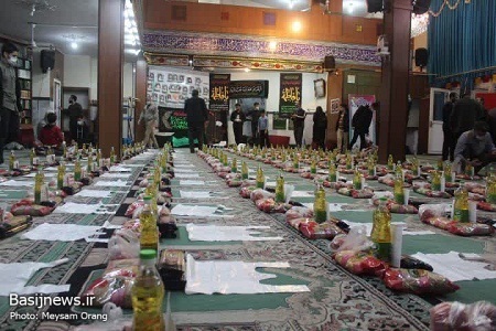 رزمایش بزرگ “یلدای فاطمی” در  محله تهران پارس