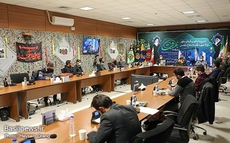نشست خبری تشییع پیکر۲۵۰ شهیدگمنام دفاع مقدس