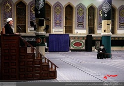 مراسم شب شهادت حضرت زهرا(س) در حسینیه امام خمینی برگزار شد