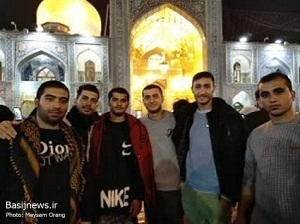 اعزام 23 نفر از سربازان وظيفه لشکر 27 به سفر زیارتی مشهد مقدس