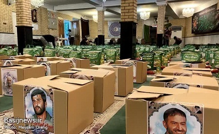 تهیه و توزیع ۳۰۰ کیسه آرد و تعدادی بسته ارزاق روستاهای محروم هامون سیستان و بلوچستان