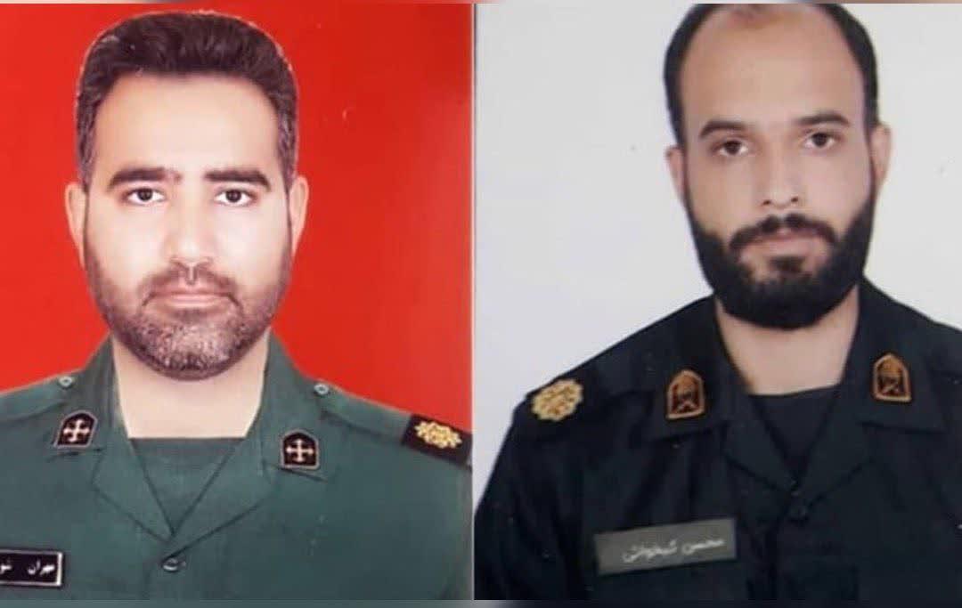 شهادت ۲ تن از رزمندگان قرارگاه قدس در منطقه عمومی زاهدان+عکس