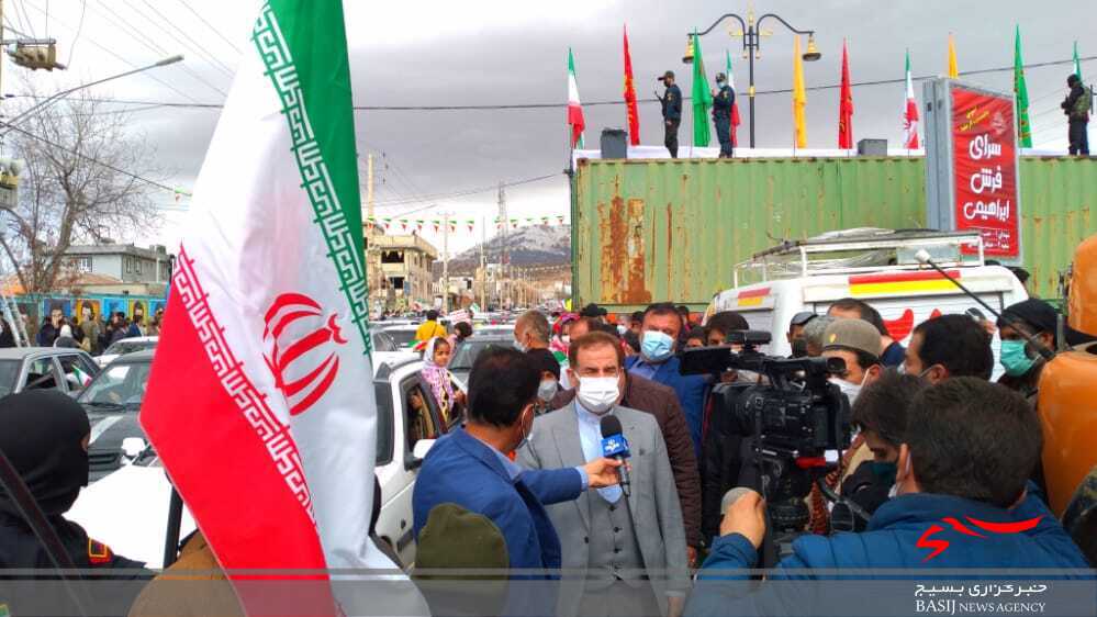 ۲۲ بهمن تماشایی در کهگیلویه و بویراحمد/ شکوه افتخار با رژه موتوری و خودرویی به نمایش گذاشته شد