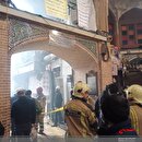 آتشسوزی گسترده در بازار تهران