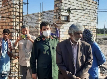 بازدید فرمانده سپاه حضرت محمدرسول الله(ص) تهران بزرگ از مناطق سیل زده کرمان