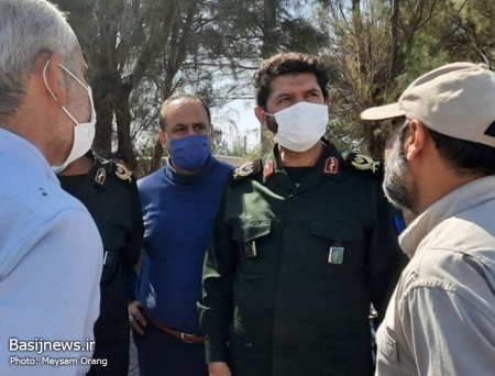 بازدید فرمانده سپاه حضرت محمدرسول الله(ص) تهران بزرگ از مناطق سیل زده کرمان